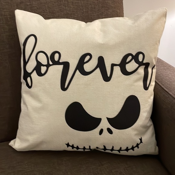 Set of Nightmare Before Christmas Square Decorative Throw Pillows - Picture 4 of 6